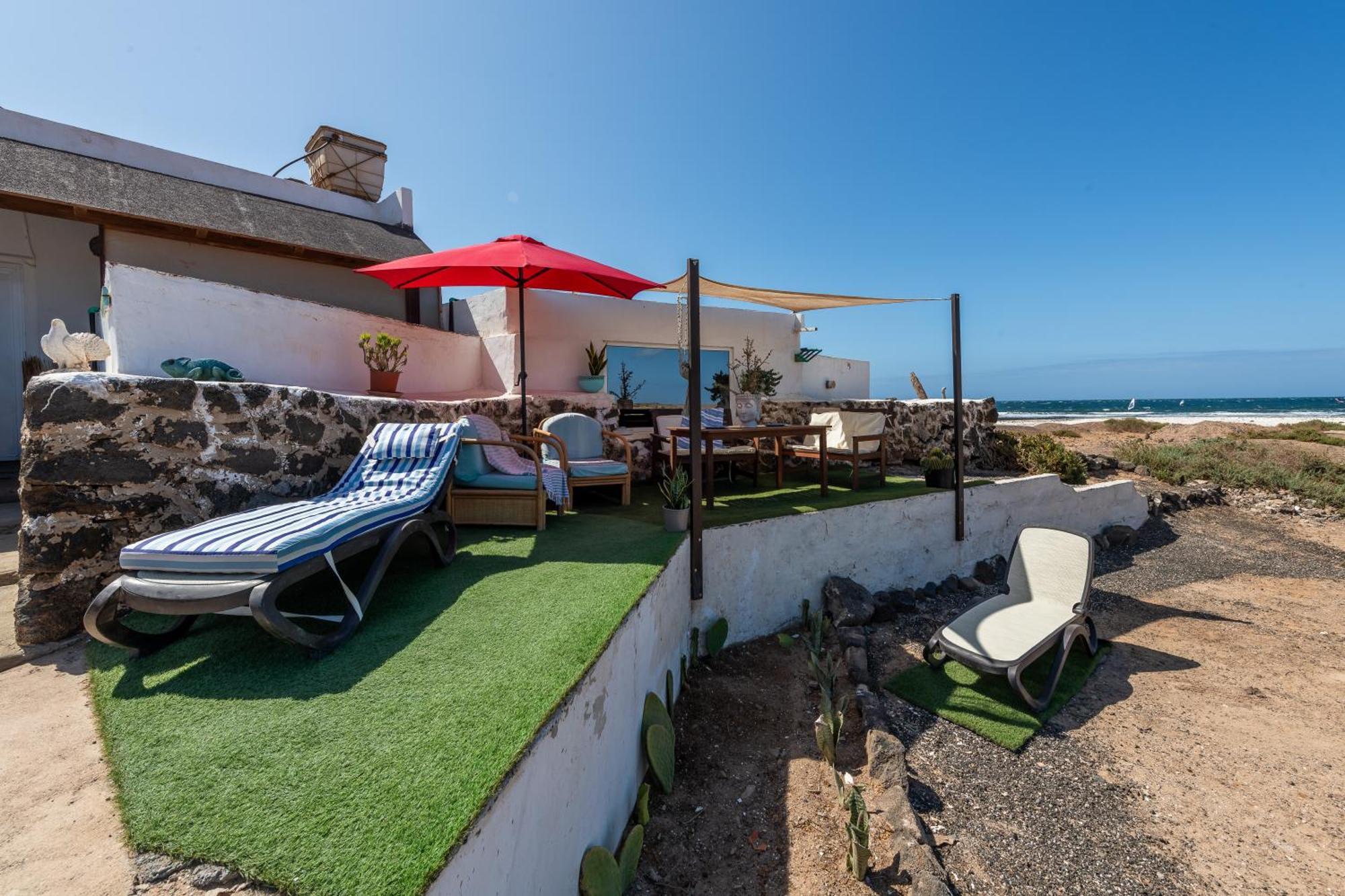 Casa Cueva Apartment La Oliva Bagian luar foto
